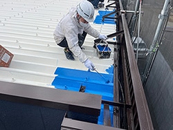 横浜市都筑区泰平建設本社 屋上耐熱・外壁塗装